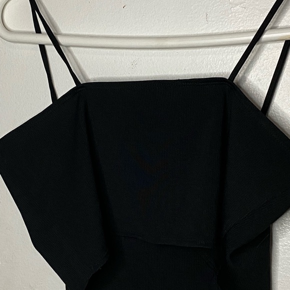 Monki Alice crop cami tank in black from ASOS - Picture 2 of 2